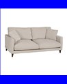 SOFÁ CREMA TEJIDO SALÓN 200 X 100 X 90 CM
