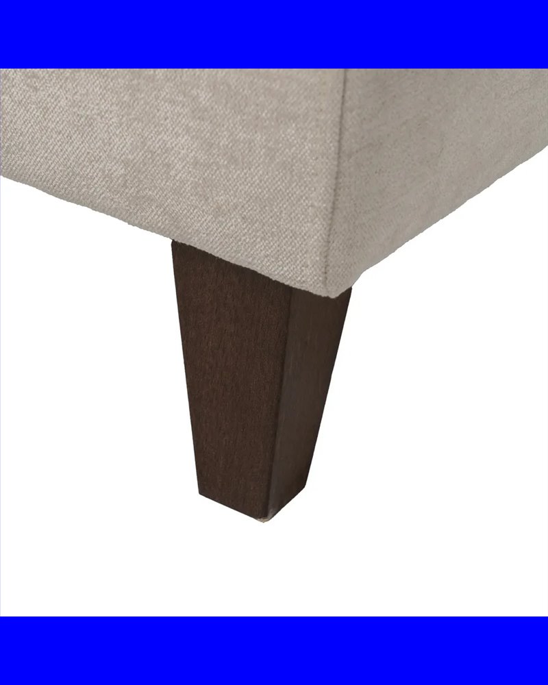 SOFÁ CREMA TEJIDO SALÓN 200 X 100 X 90 CM
