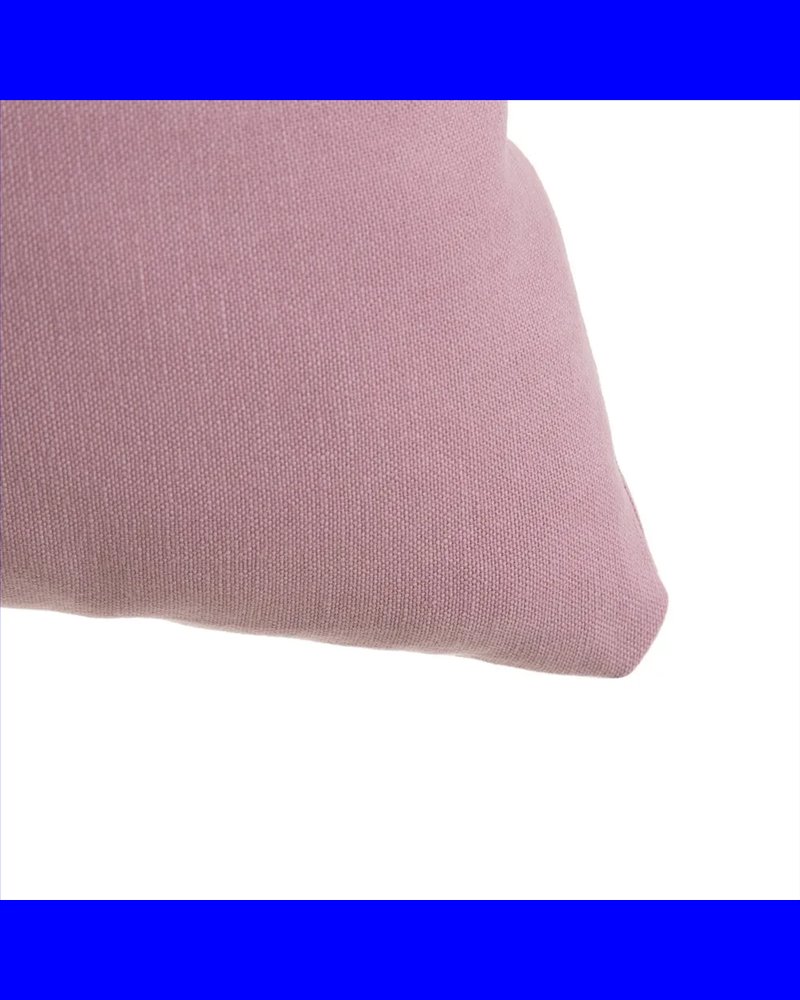 COJÍN ROSA ALGODÓN TEXTIL/HOGAR 60 X 60 CM