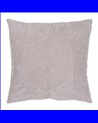 COJÍN GRIS TERCIOPELO TEXTIL/HOGAR 45 X 45 CM