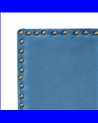 CABECERO AZUL TEJIDO DORMITORIO 160 X 6 X 60 CM