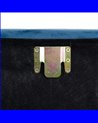 CABECERO AZUL TEJIDO DORMITORIO 160 X 6 X 60 CM