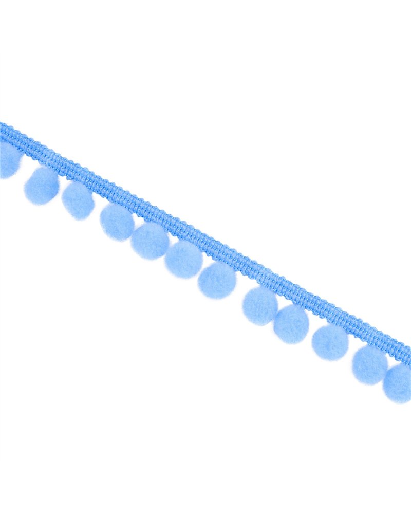 Mini Pom Braid Sky T13204 Mini Pom Braid Sky T13204