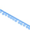 Mini Pom Braid Sky T13204