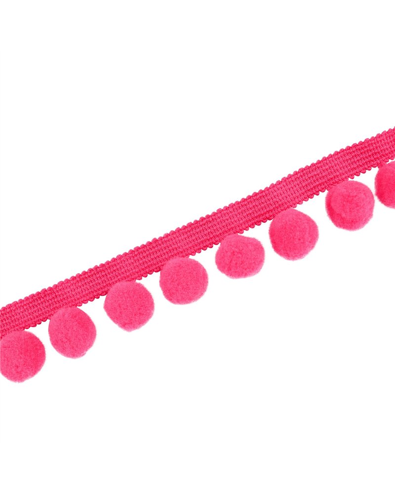 Pom Pom Braid Fuchsia T7902 Pom Pom Braid Fuchsia T7902