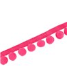 Pom Pom Braid Fuchsia T7902