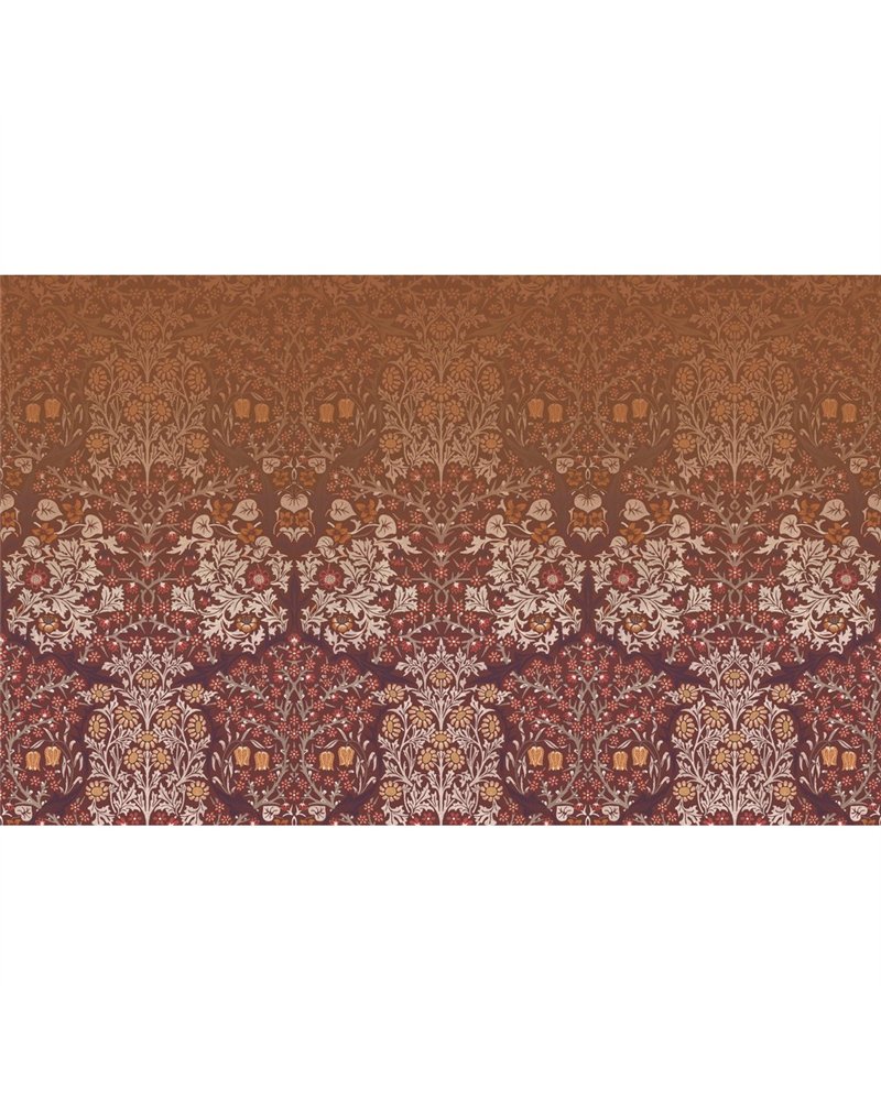 Blackthorn Red Bespoke Mural 125346