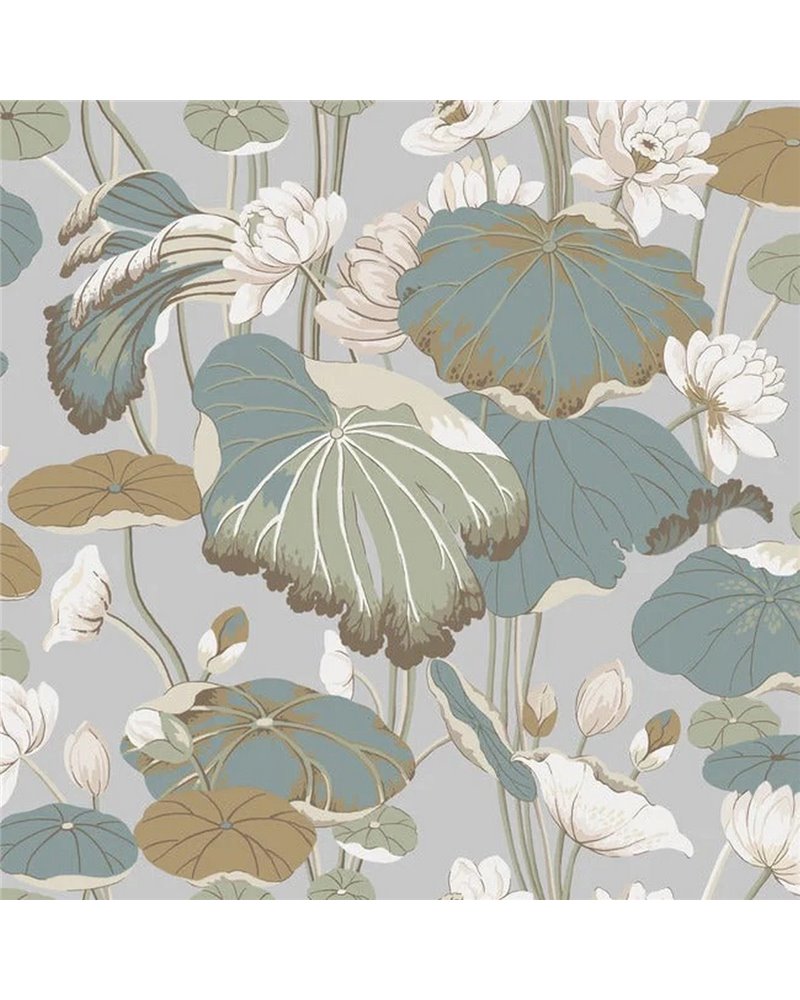 Lotus Pond Heather Cotton GO8294 Lotus Pond Heather Cotton GO8294