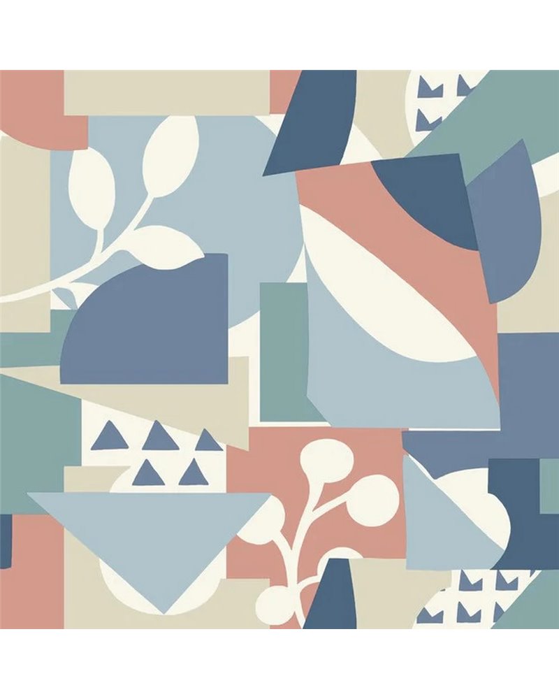 Cuts Outs Blue Multi OI0674 Cuts Outs Blue Multi OI0674