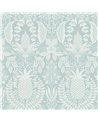 Pineapple Damask Light Blue RF7484