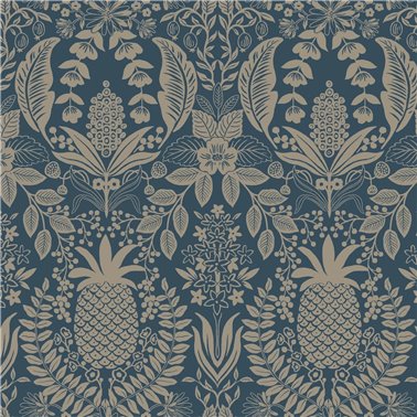 Pineapple Damask Navy RF7486