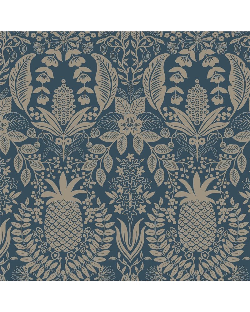 Pineapple Damask Navy RF7486 Pineapple Damask Navy RF7486