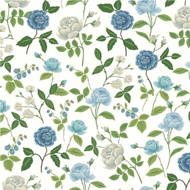 Roses White & Blue RF7543