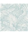 Palm Cove Toile White Blue RT7925