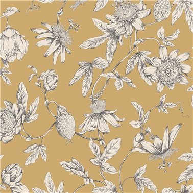 Passion Flower Toile Harvest RT7855
