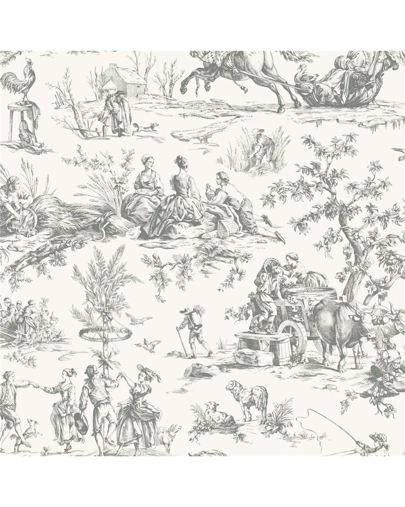 Seasons Toile Grey GR5922 Seasons Toile Grey GR5922
