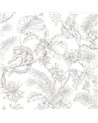 Tropical Sketch Toile Brown RT7843
