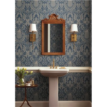 Pineapple Damask Navy RF7486
