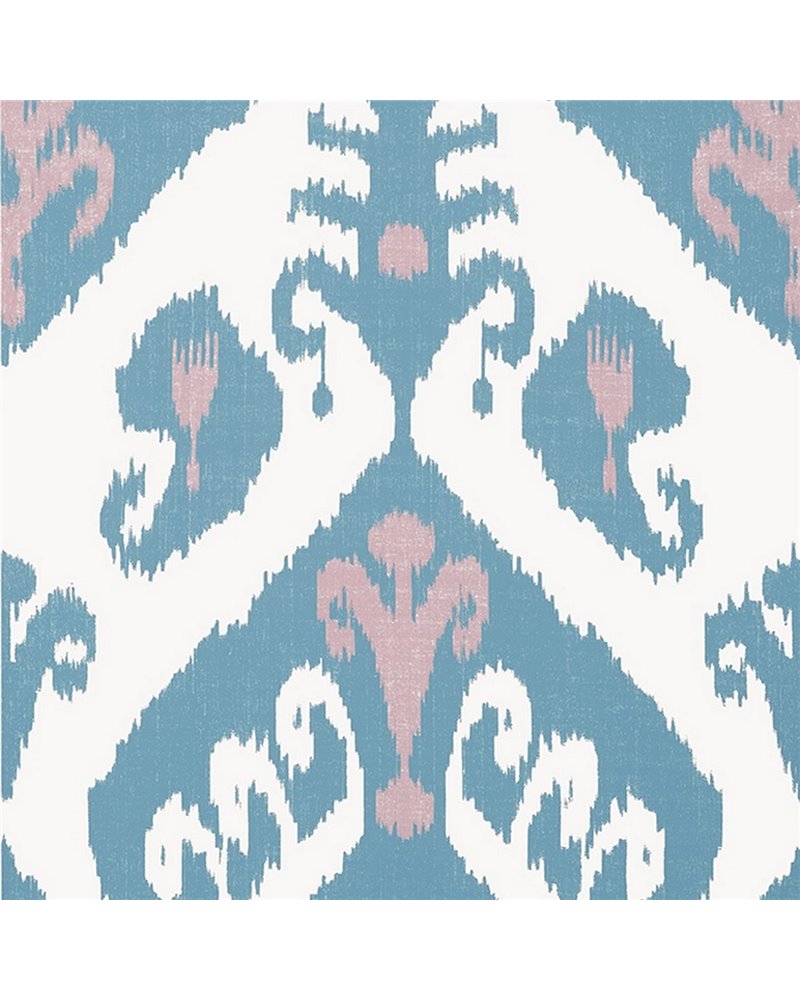 Indies Ikat Lavender and French Blue T16249 Indies Ikat Lavender and French Blue T16249