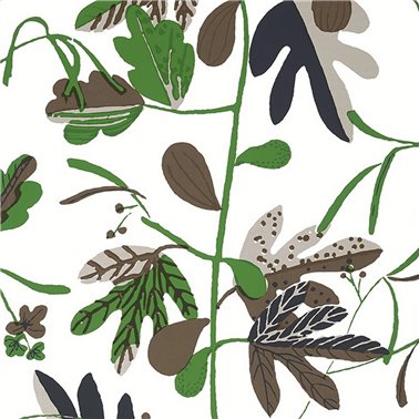 Matisse Leaf Black and Green T16208
