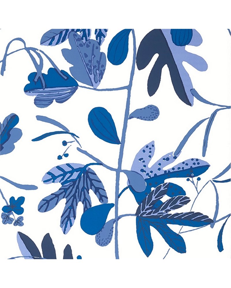 Matisse Leaf Blue and White T16211 Matisse Leaf Blue and White T16211