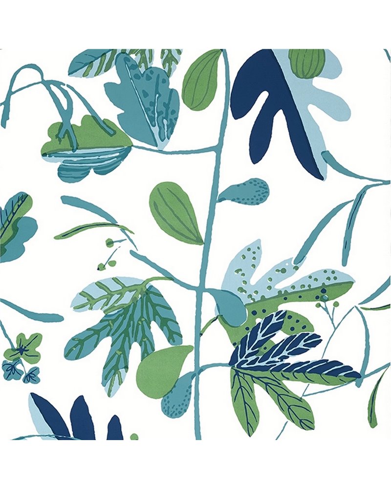 Matisse Leaf Green and Blue T16209 Matisse Leaf Green and Blue T16209