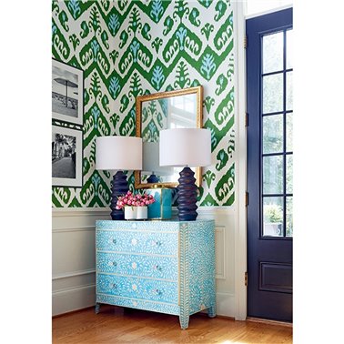 Indies Ikat Navy T16245