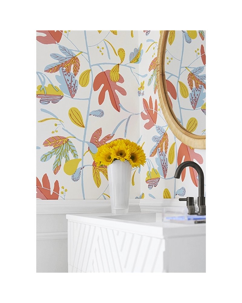 Matisse Leaf Black and Green T16208