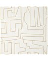 Matrix Metallic Gold On Beige T41029