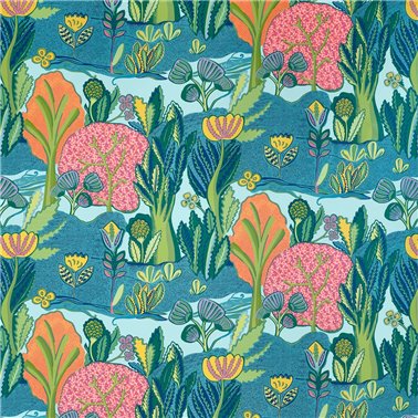 Albero Tangerine and Turquoise F945012