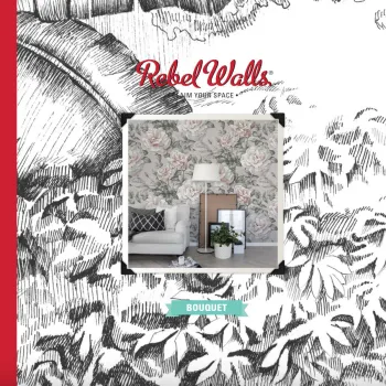 Colección No.11 - Bouquet - Papel pintado Rebel Walls